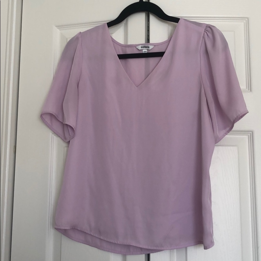 Express pink blouse
